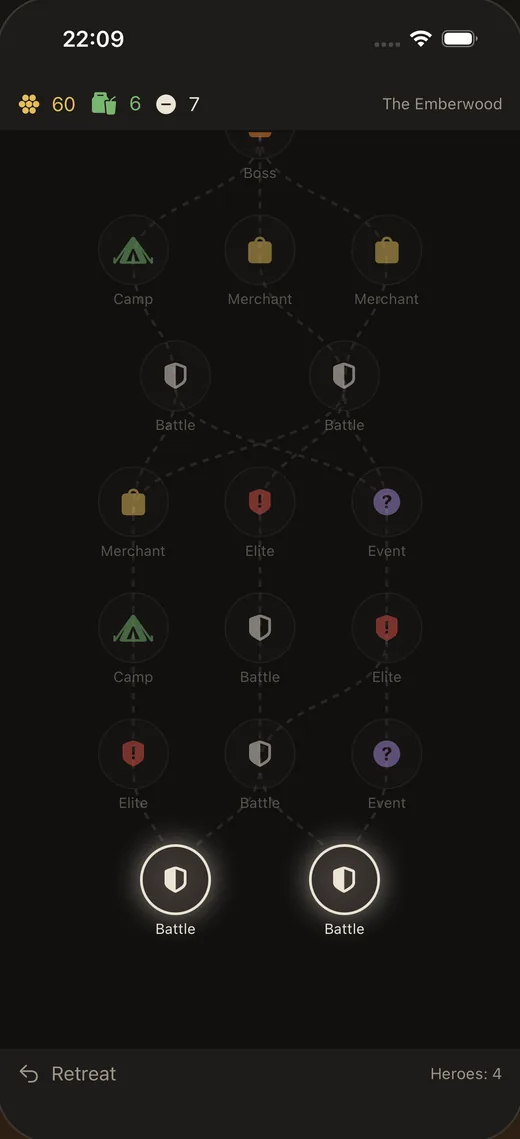 Branching expeditions